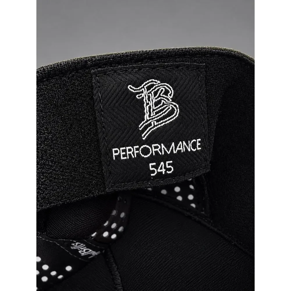 Branded Bills Performance 545 Appalachian State Mountaineers Olive Snapback Hat